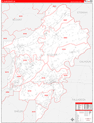 Red Line Map Example